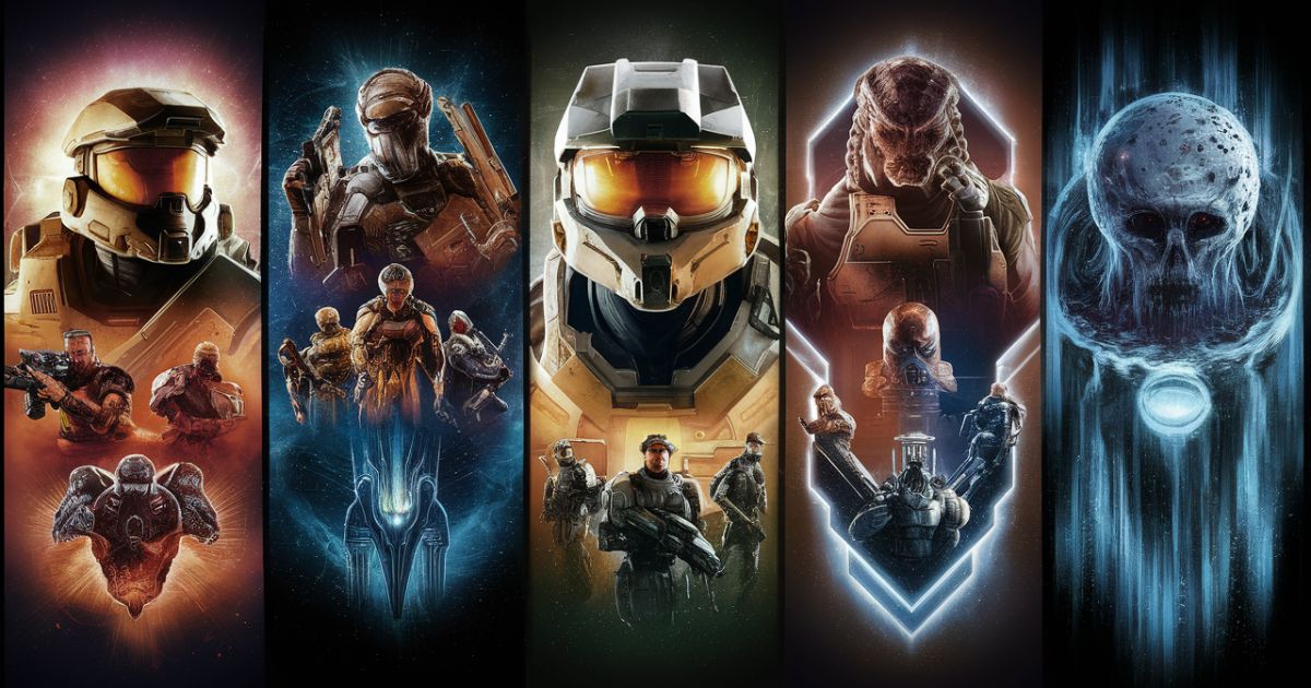 Halo (2003) Game Icons Banners