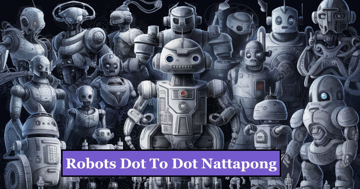 Robots Dot To Dot Nattapong