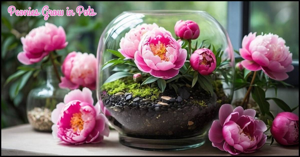 Can Peonies Grow in Pots